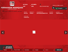 Tablet Screenshot of fernandamarquesimoveis.com.br